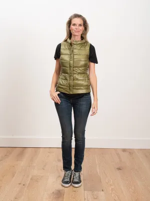 basic vest - matcha