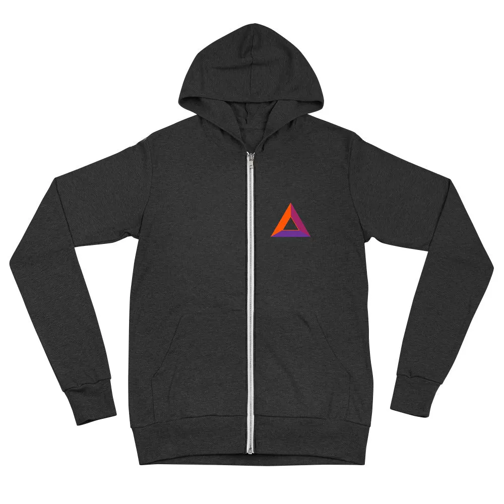 BAT Unisex zip hoodie