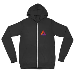 BAT Unisex zip hoodie