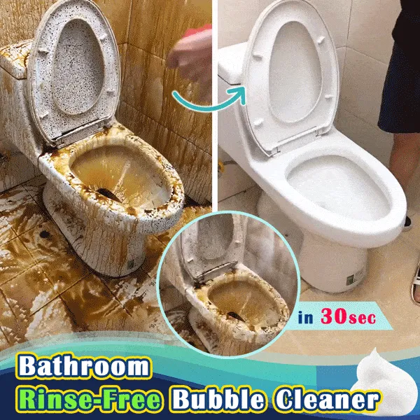 Bathroom Rinse-Free Bubble Cleaner
