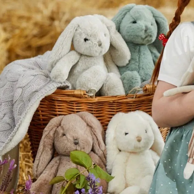 Beige Plush Bunny - Small - 0 