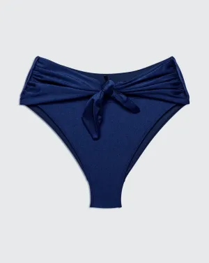 Belto Bottom Shiny Dark Blue