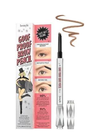 BENEFIT Goof Proof Eyebrow Pencil 03 Warm Light Brown .34g