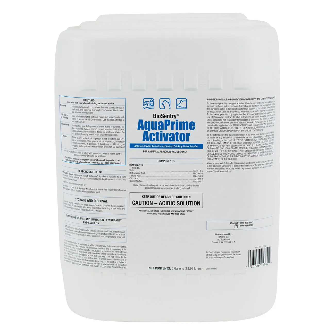 BioSentry AquaPrime Activator