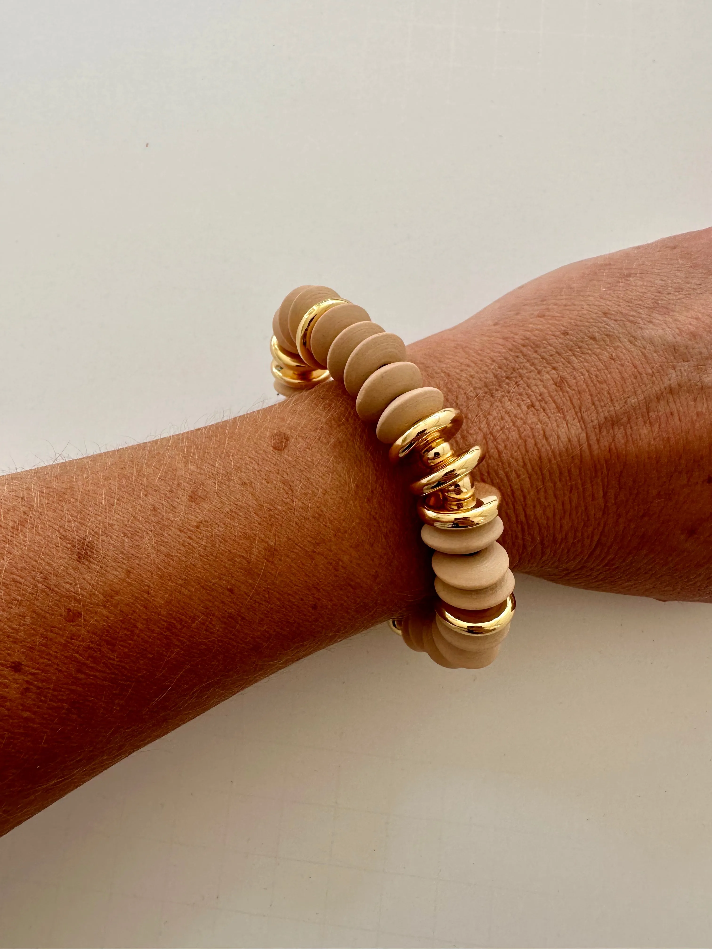 BL51 BEAD MATT/SHINY BRACELET