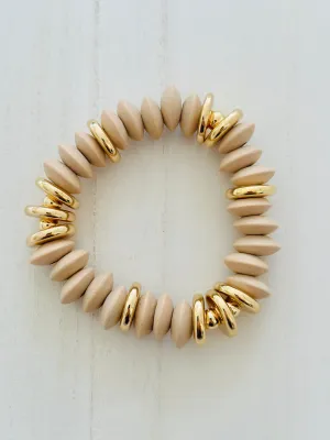 BL51 BEAD MATT/SHINY BRACELET