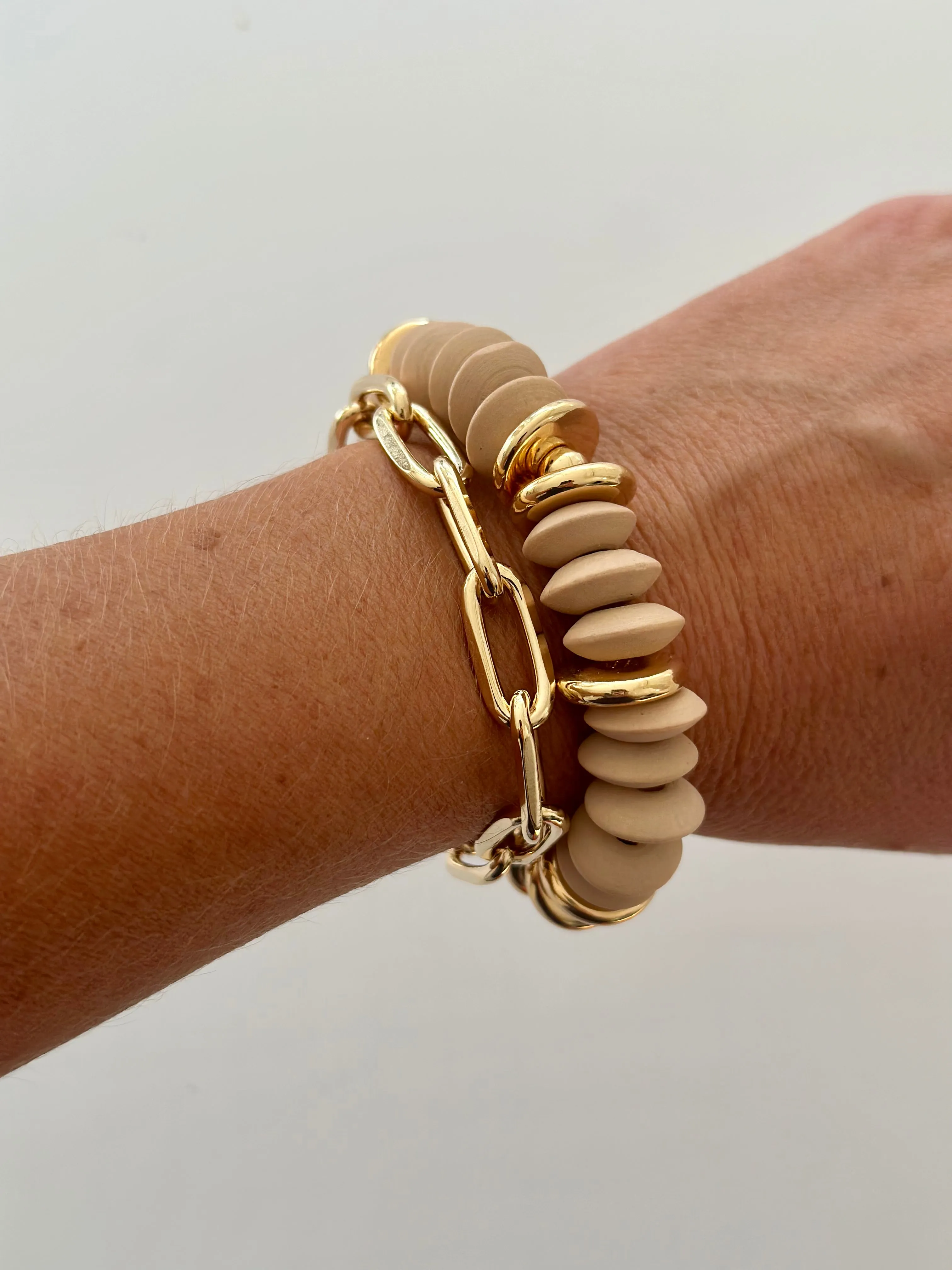 BL51 BEAD MATT/SHINY BRACELET