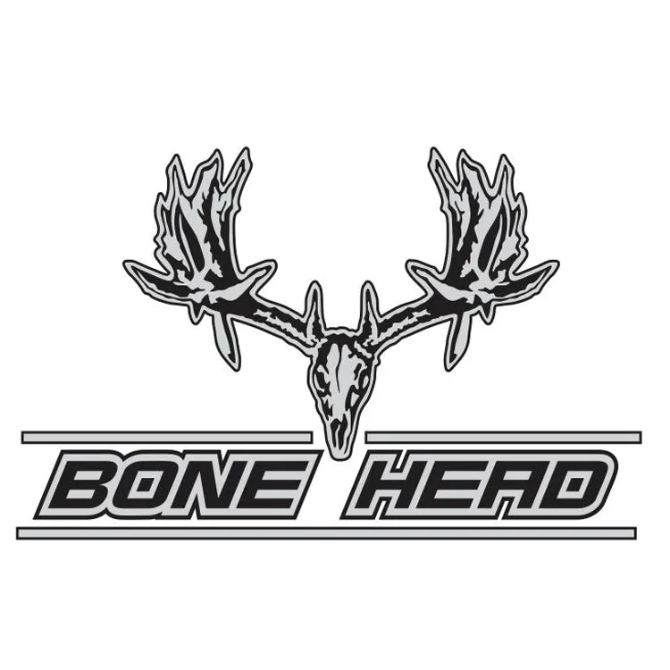BONE HEAD WHITETAIL DECAL By Upstream Images