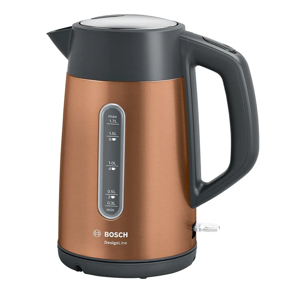 Bosch DesignLine Cordless Kettle 1.7L - Copper
