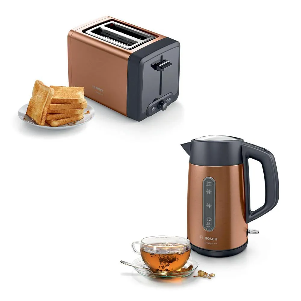 Bosch DesignLine Toaster 4 Slice - Copper