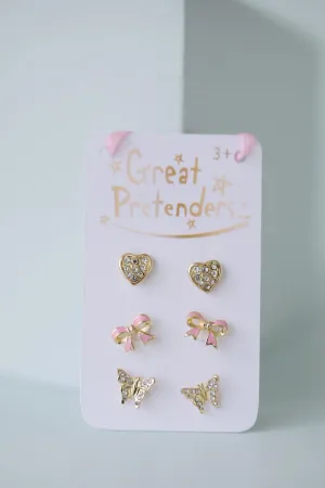 Boutique Dazzle Studded Earrings