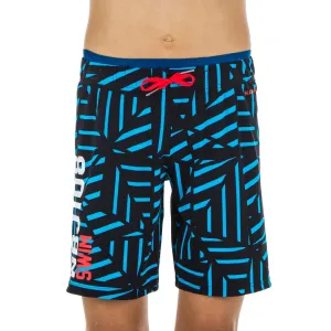 Boys’ Long Swimming Trunks 100 All Chin