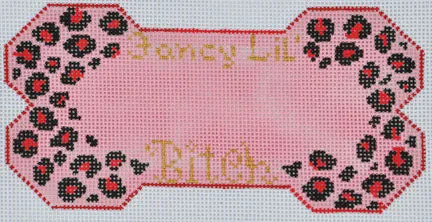 BP-28  - Fancy Lil Bitch Bone Ornament