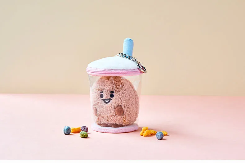 BT21 Bubble Tea plushie and cup