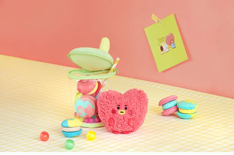 BT21 Bubble Tea plushie and cup