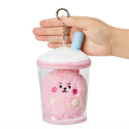 BT21 Bubble Tea plushie and cup