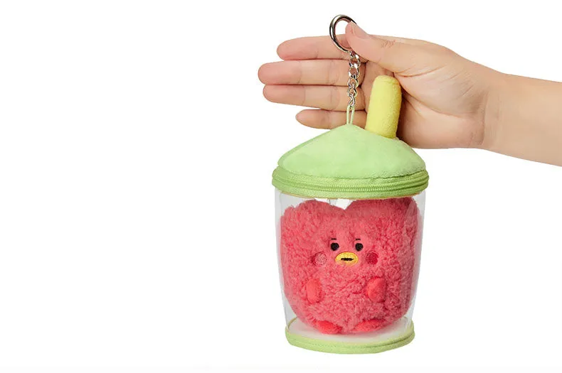 BT21 Bubble Tea plushie and cup