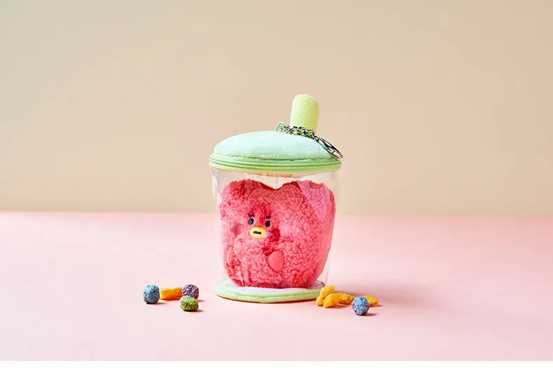 BT21 Bubble Tea plushie and cup