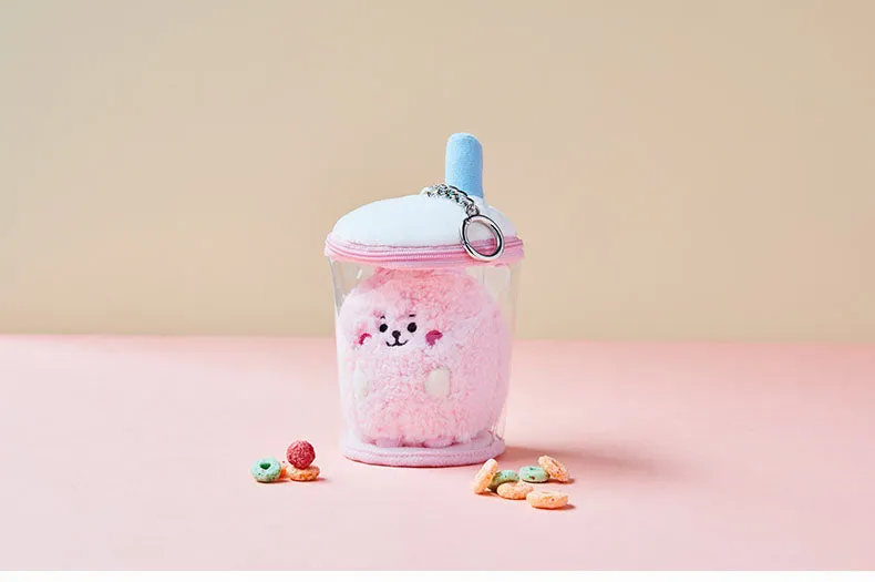 BT21 Bubble Tea plushie and cup