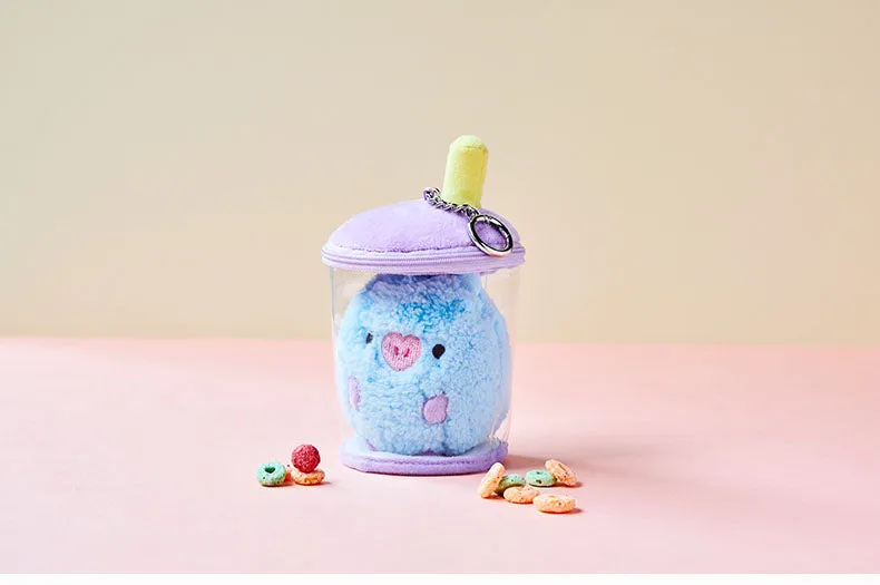 BT21 Bubble Tea plushie and cup