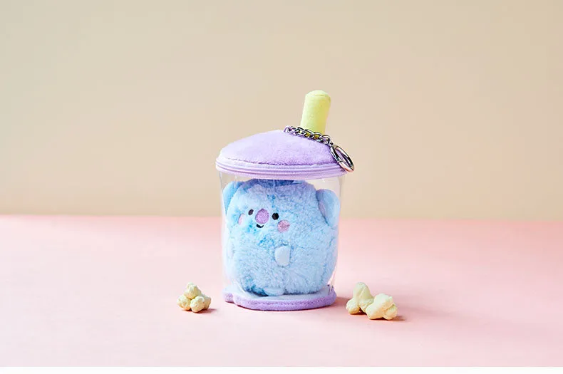 BT21 Bubble Tea plushie and cup
