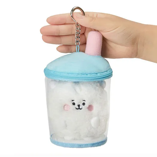 BT21 Bubble Tea plushie and cup