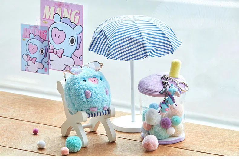 BT21 Bubble Tea plushie and cup