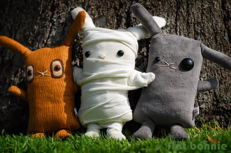 Bunny stuffed animal - "Lost In The Woods" - Limited Edition plush toy