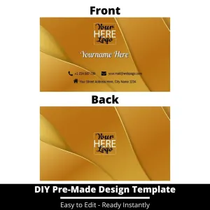 Business Card Design Template 105