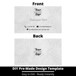 Business Card Design Template 153