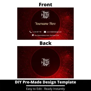 Business Card Design Template 76