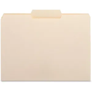 Business Source 1/3 Cut Tab File Folders