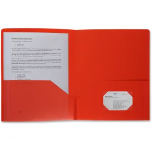 Business Source 2-pocket Poly Portfolio