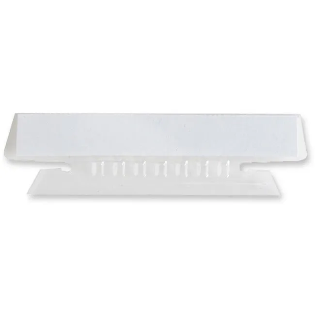 Business Source Plastic Clear Tabs