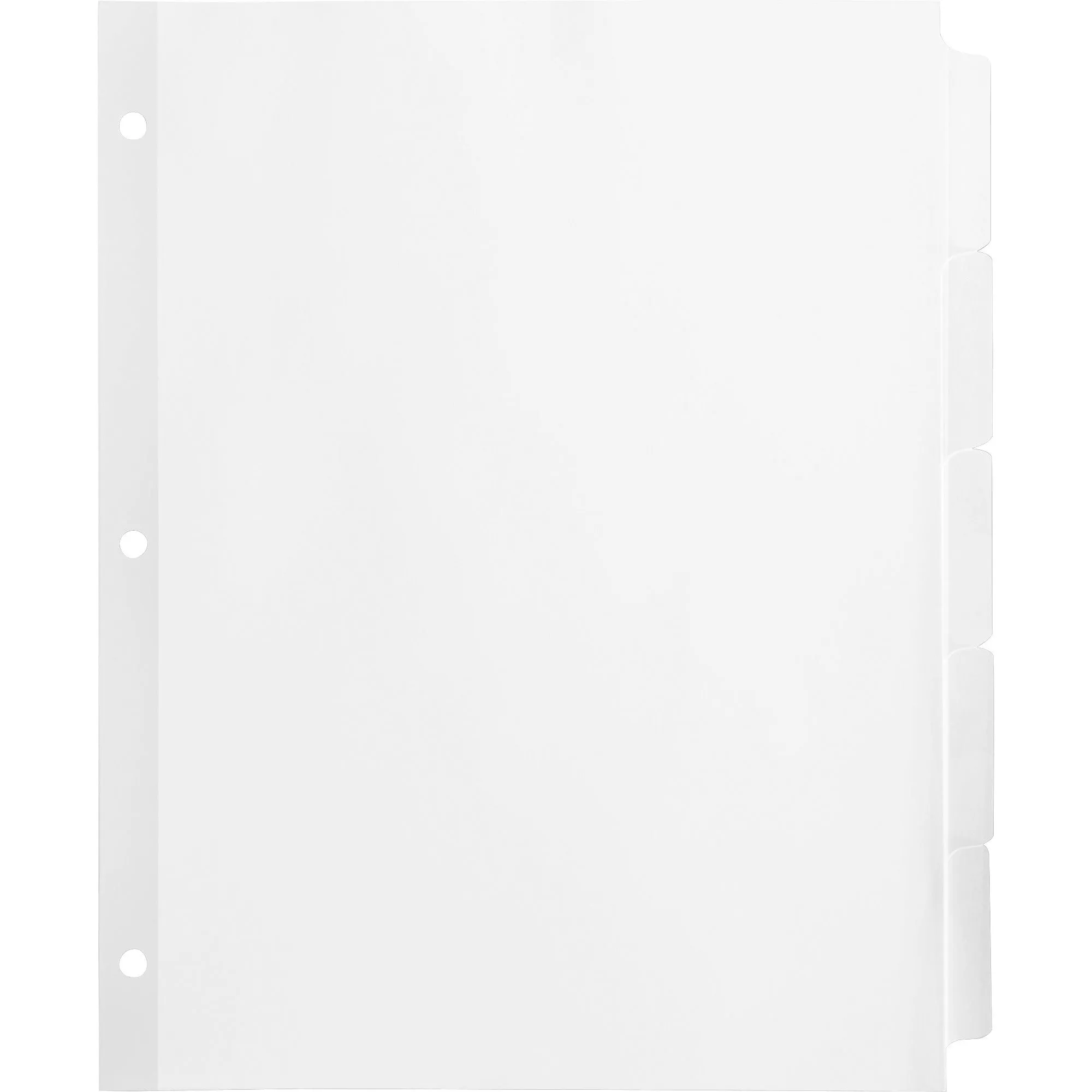 Business Source Reinforced Hole Punched Indexes