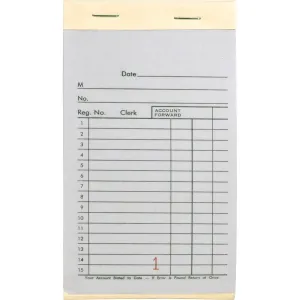 Business Source Single Carbon Sales Book
