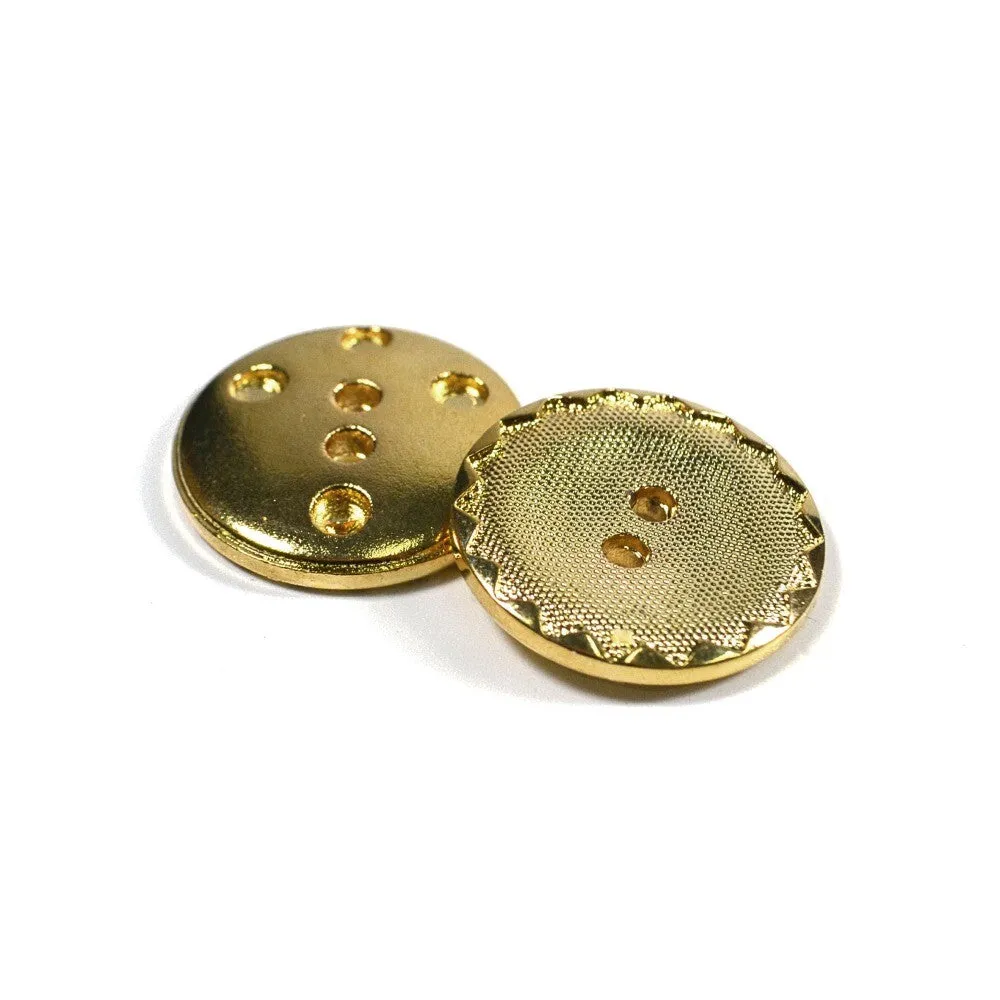 Buttons 24mm Gold