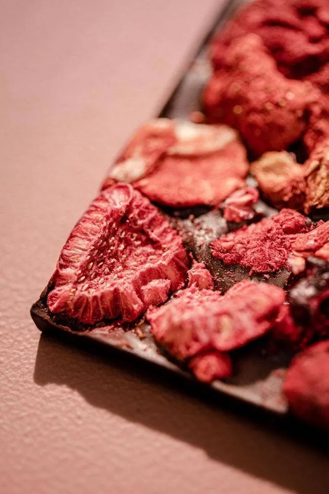 California Berries Dark Chocolate Bar