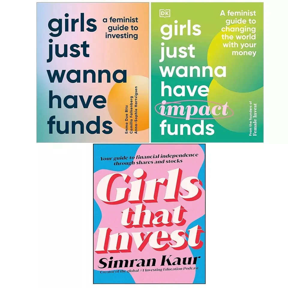 Camilla Falkenberg Collection 3 Books Set Simra Girls Just Wanna Have Funds (HB)