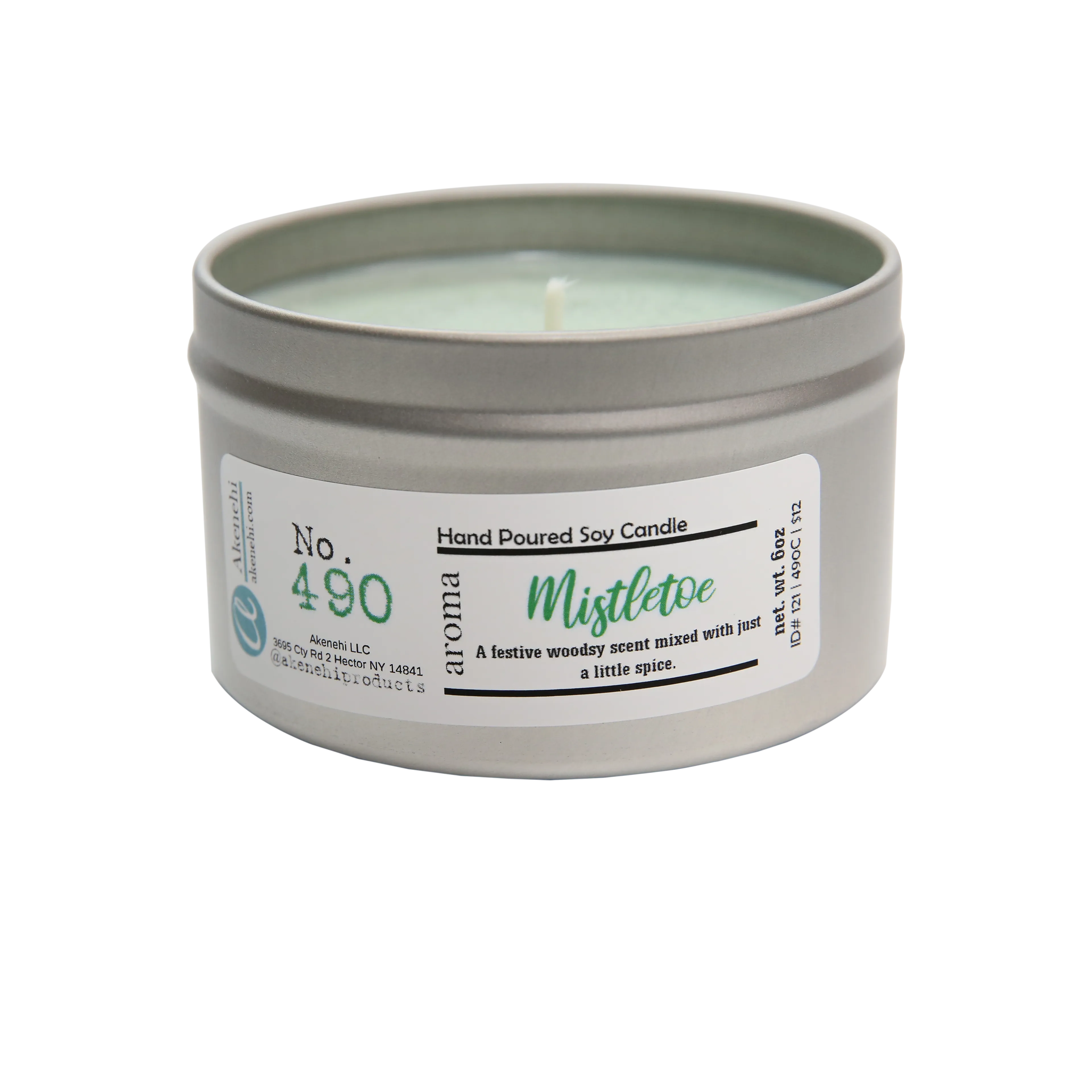Candle #490 | Mistletoe
