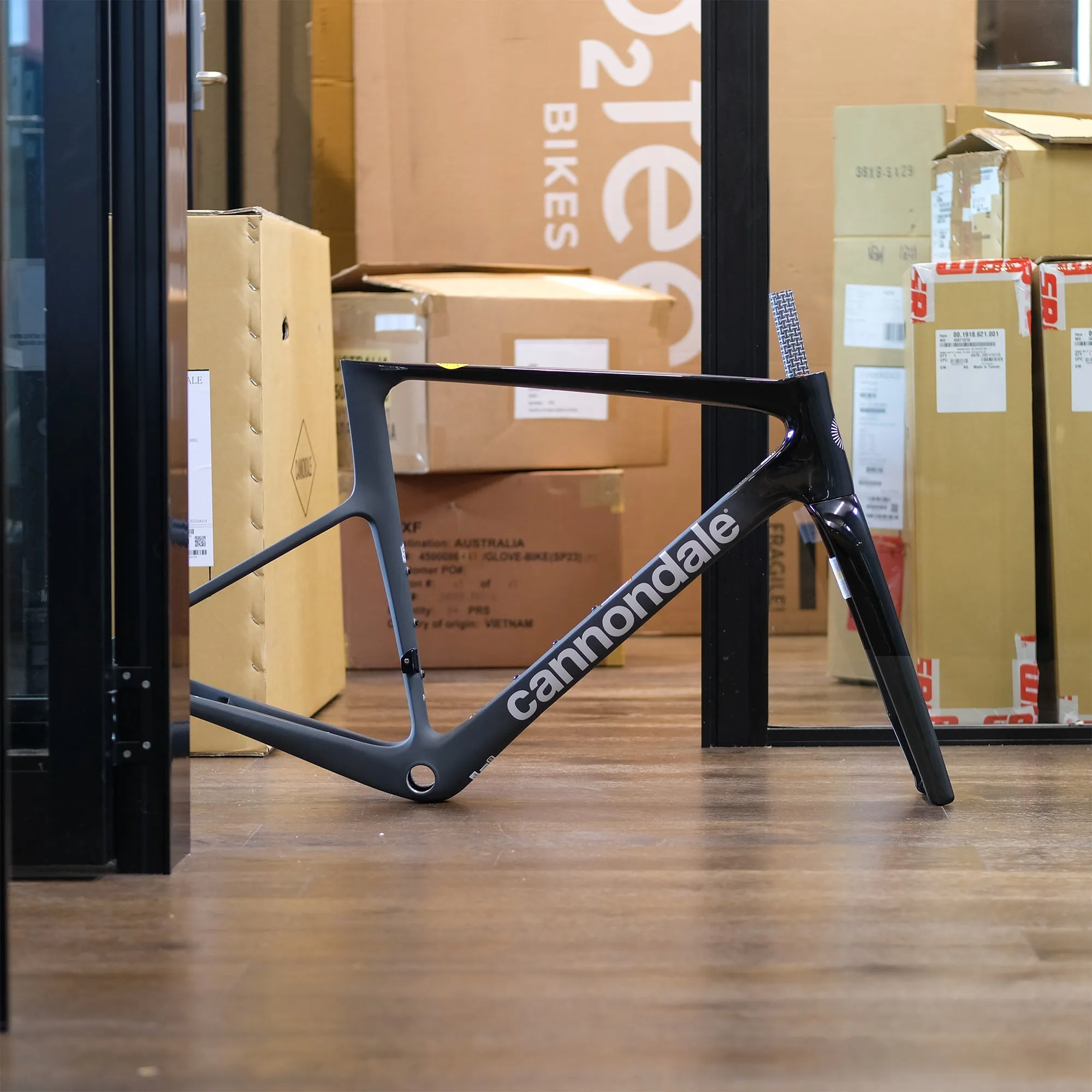 Cannondale SuperSix EVO Hi-MOD Frameset - Smoke Black