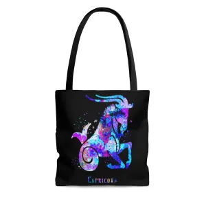 Capricorn  Zodiac Sign Tote Bag