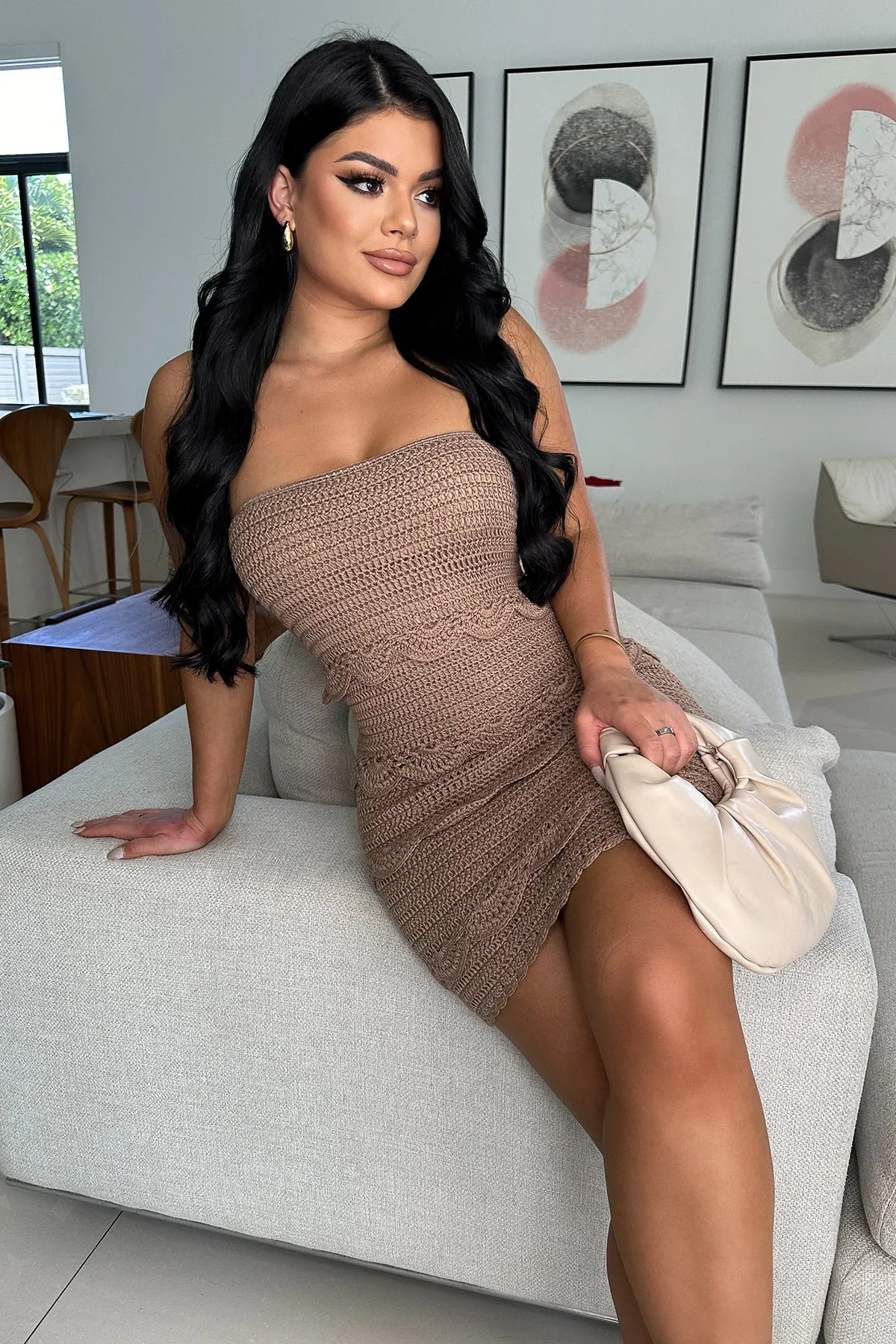 CARIBBEAN CROCHET DRESS