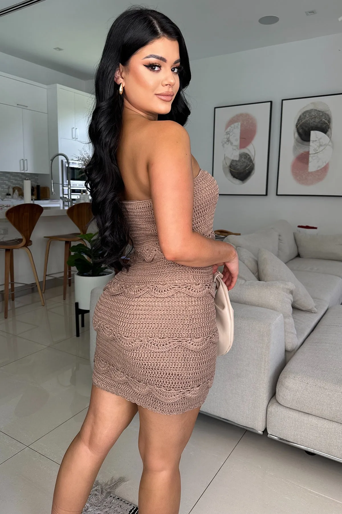 CARIBBEAN CROCHET DRESS