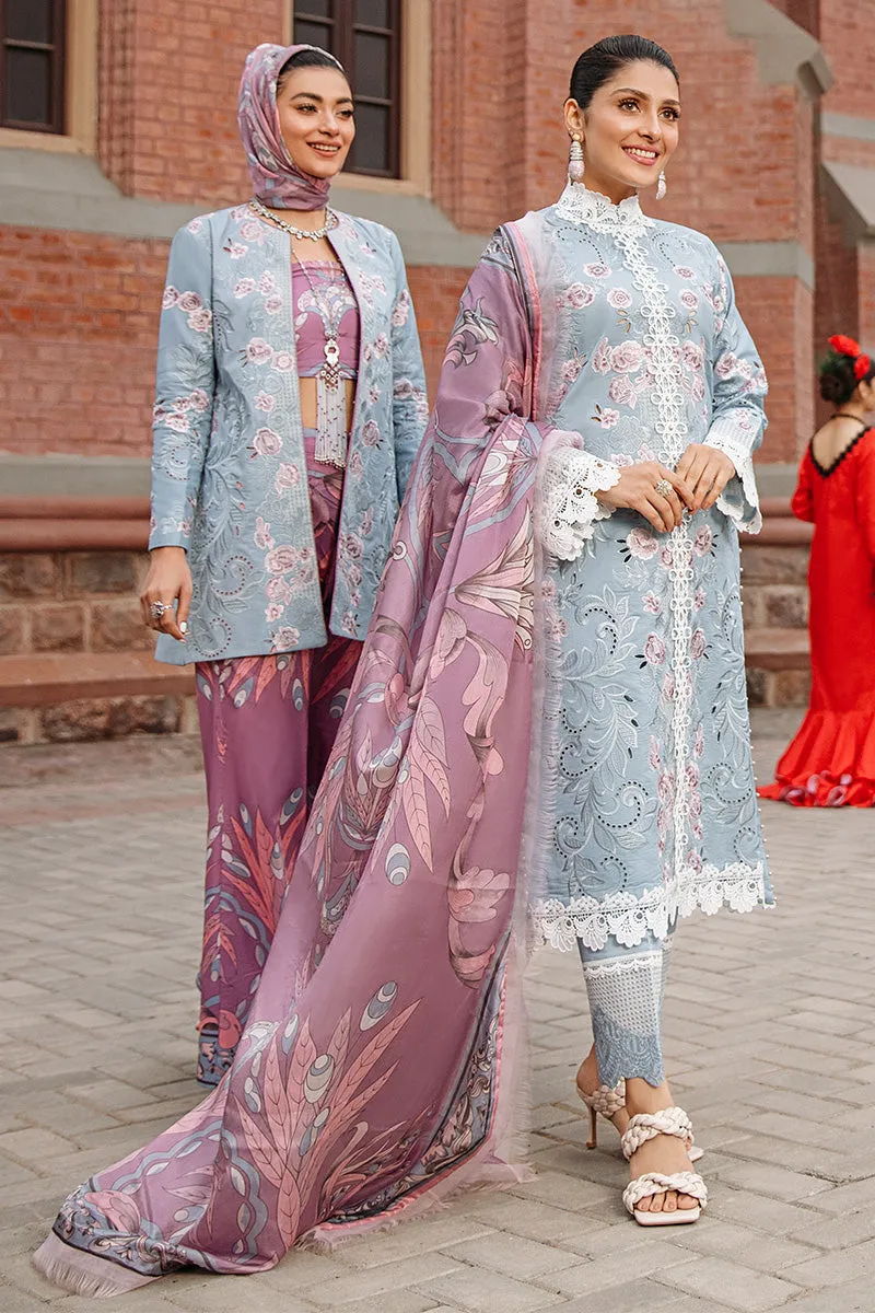 CAROLINA | Mushq Festival De Verano Spring '22 Collection | Unstitched Embroidered Luxury Lawn Suita