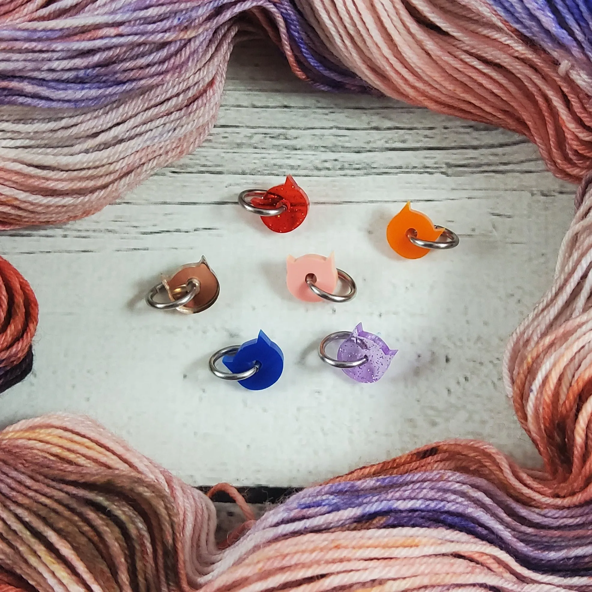 Cat-rinkles Tiny Cat Stitch Marker