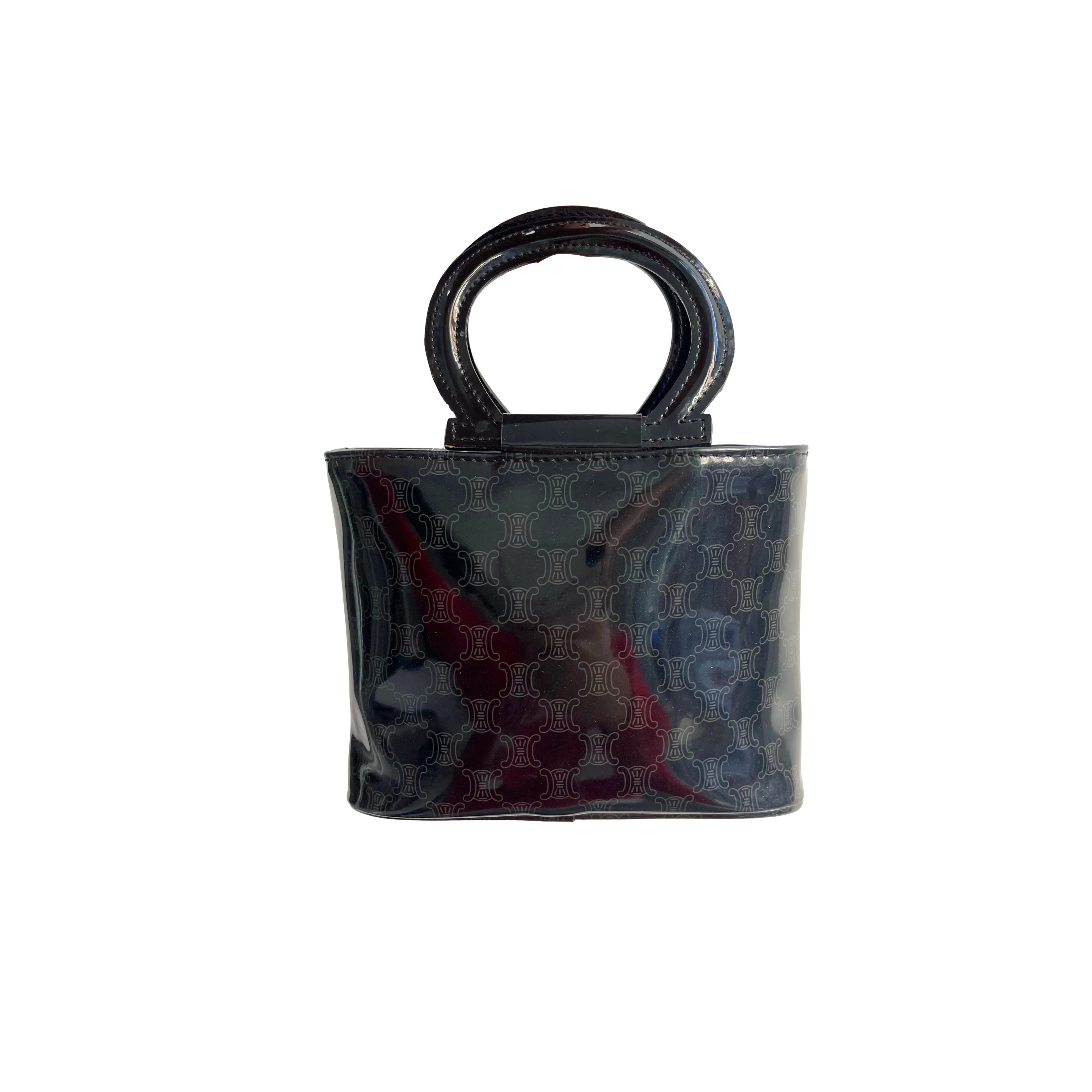 Celine Black Mini Top Handle Bag
