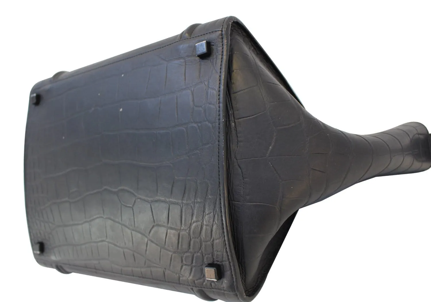 Celine Handbags - Celine Black Phantom Bag Embossed
