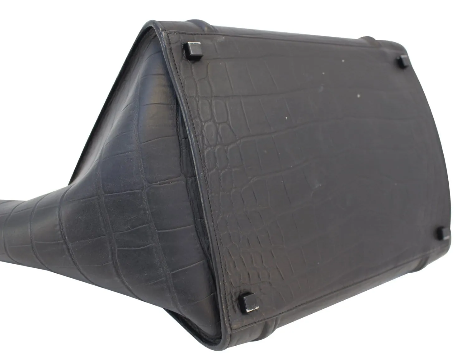 Celine Handbags - Celine Black Phantom Bag Embossed