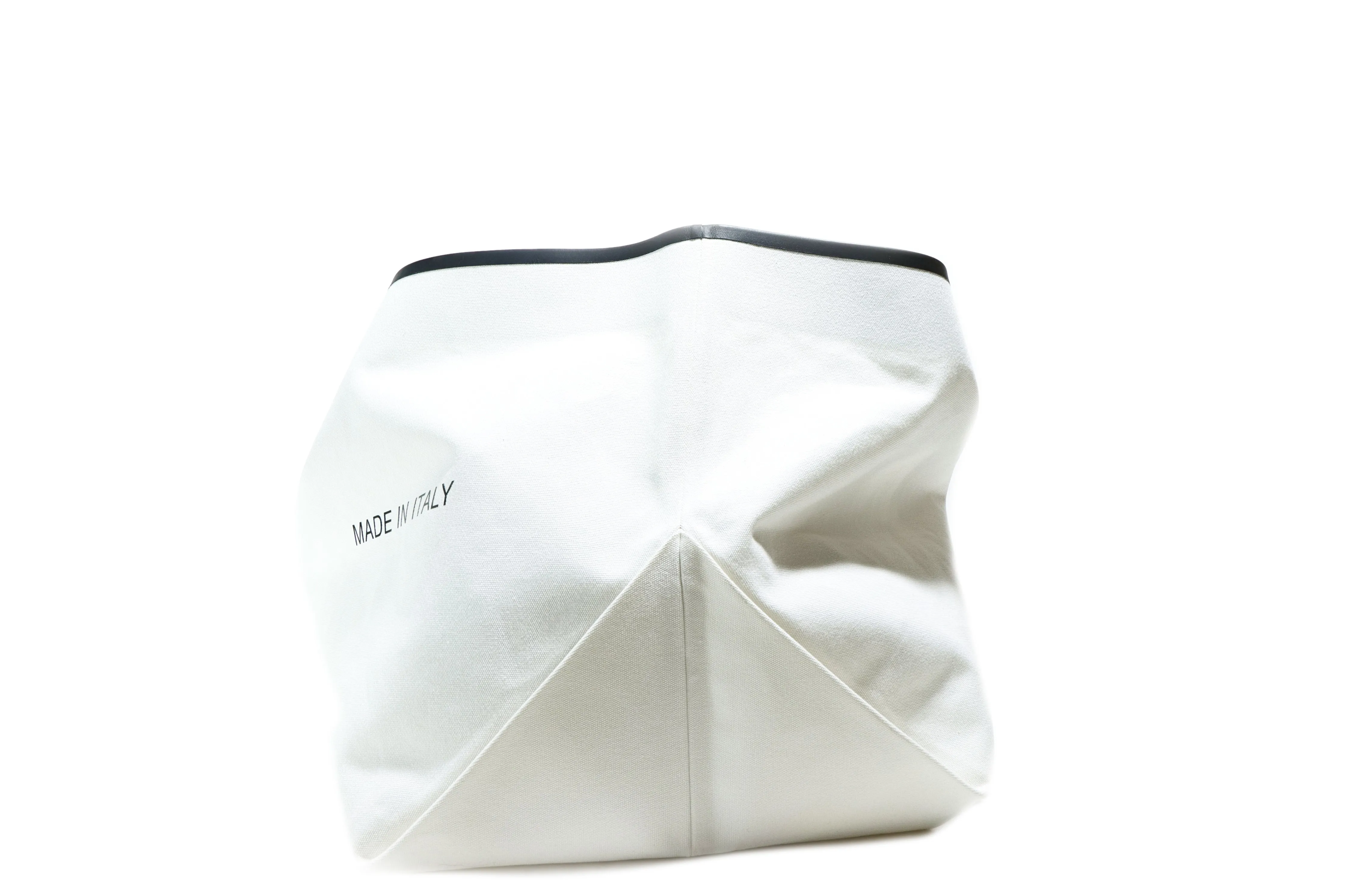 Celine Textile Large Made In Italy Tote White Black